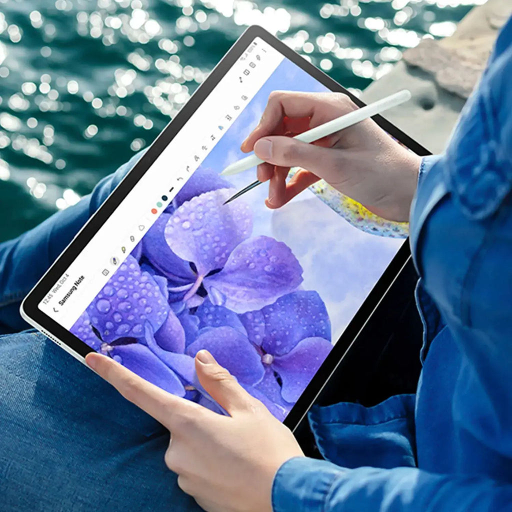Samsung - Galaxy Tab S9 FE+ - 12.4" 256GB - Wi-Fi - with S-Pen - Mint - SM-X610NLGEXAR - Image 3