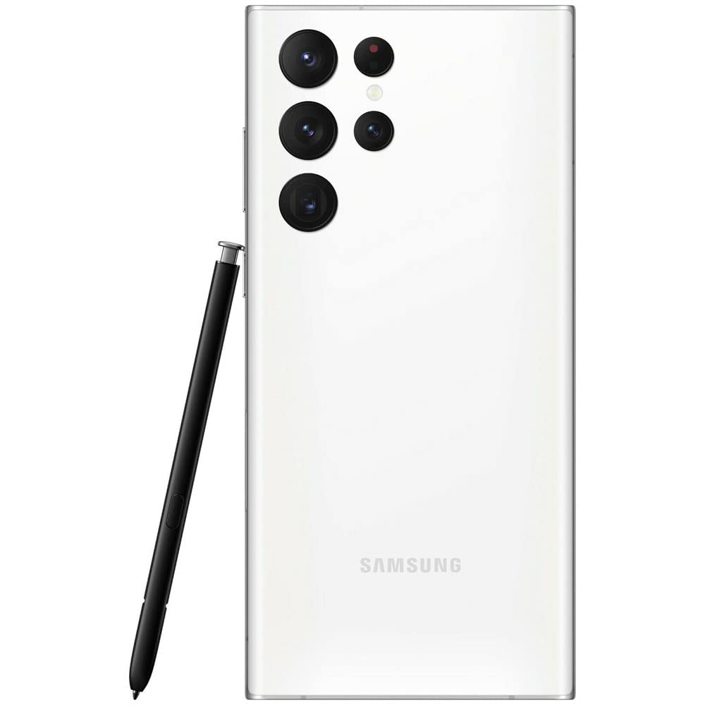 US Cellular Samsung Galaxy S22 Ultra 5G - 128GB - White - SM-S908UZWAUSC - Image 3