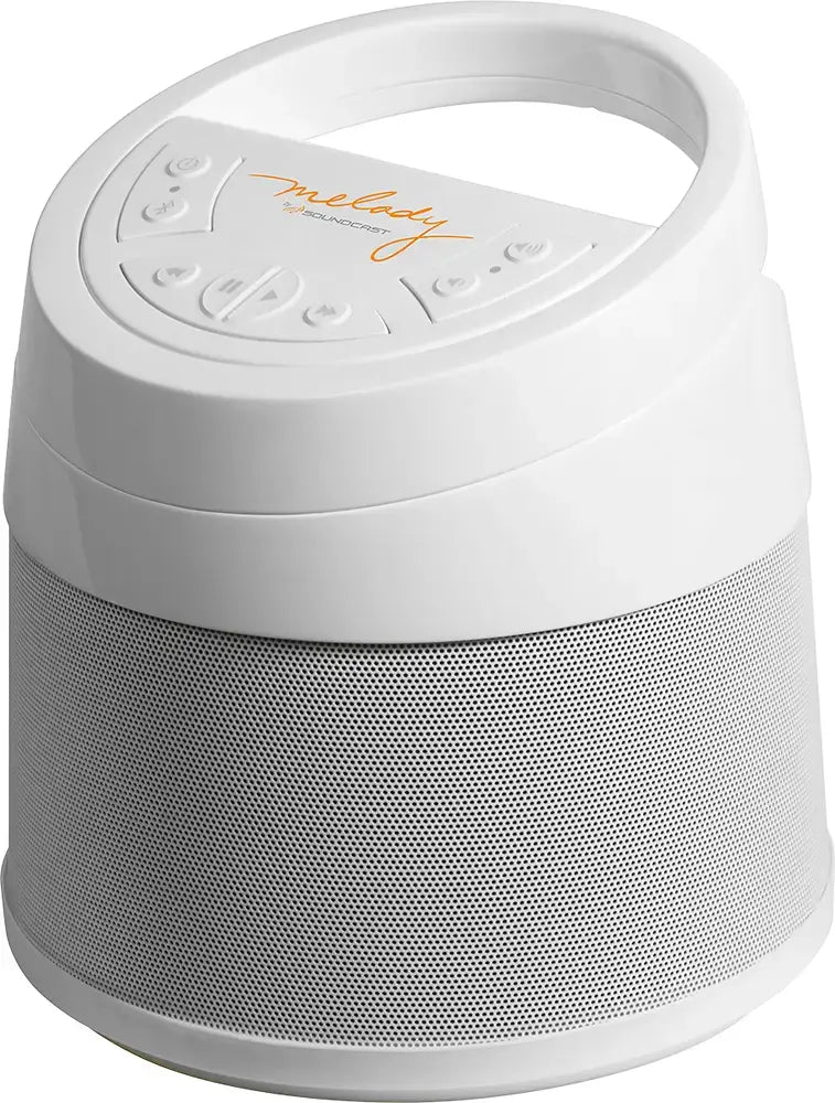 Soundcast Melody Portable Bluetooth Speaker Receiver - White - MLD414 - Image 2