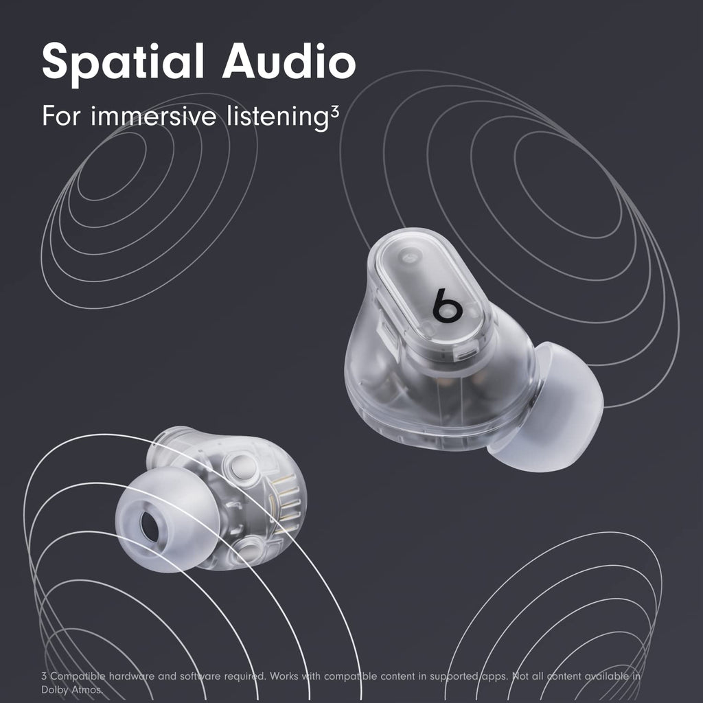 Beats Studio Buds + True Wireless Noise Cancelling Earbuds - Transparent - MQLK3LL/A - Image 7