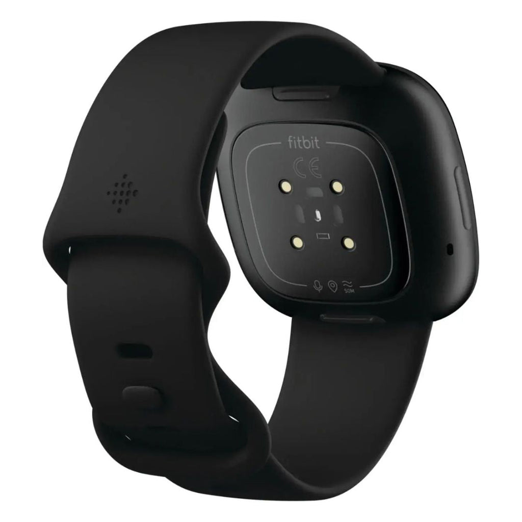 Fitbit - Versa 3 Health & Fitness Smartwatch - Black - FB511BKBK - Image 3