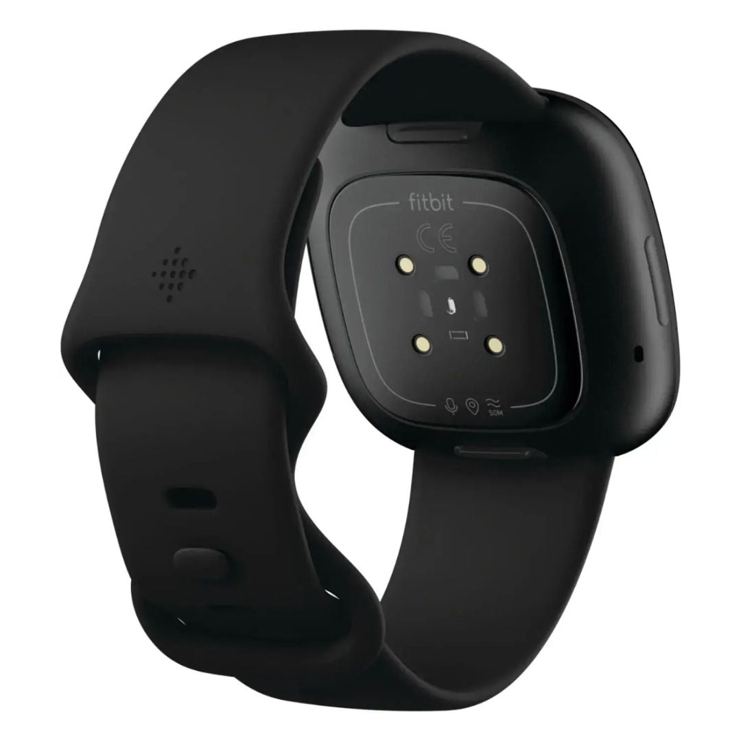 Fitbit - Versa 3 Health & Fitness Smartwatch - Black - FB511BKBK - Image 3