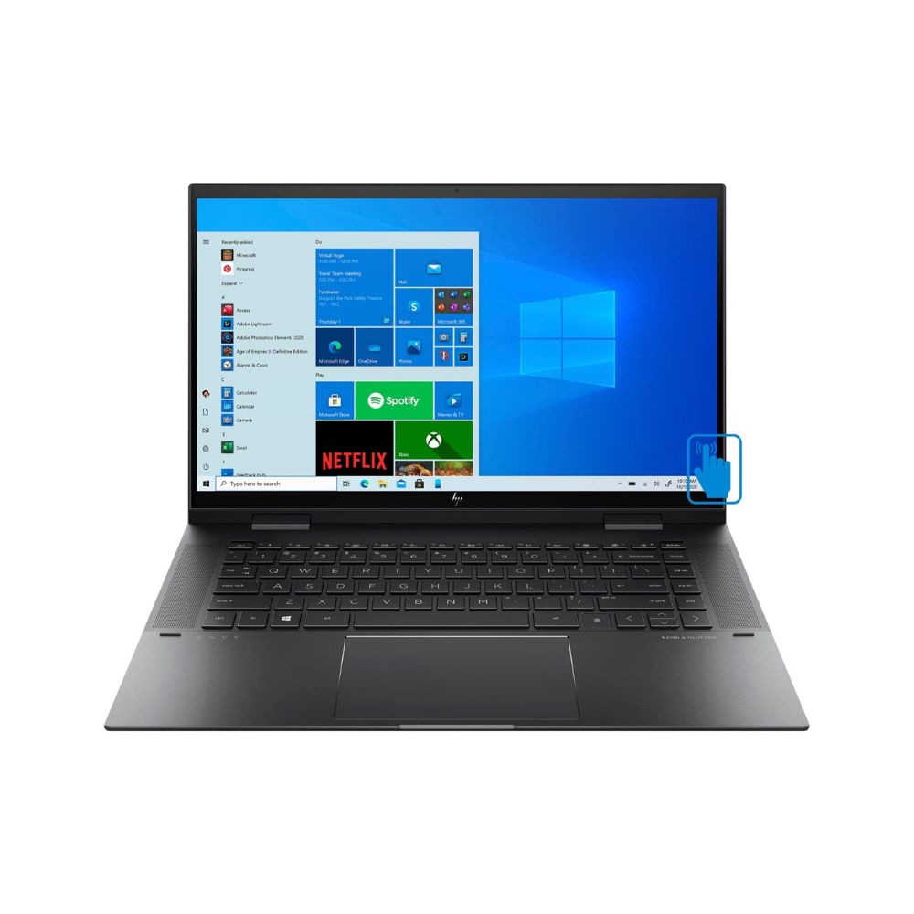 HP Envy x360 - Ryzen 5 5500U - Gray - 8GB RAM - 256GB SSD - 15-eu0000