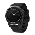 Garmin fēnix 5 Sapphire Smartwatch 47mm Fiber-Reinforced Polymer - Black w/ Black Band - 010-01688-10