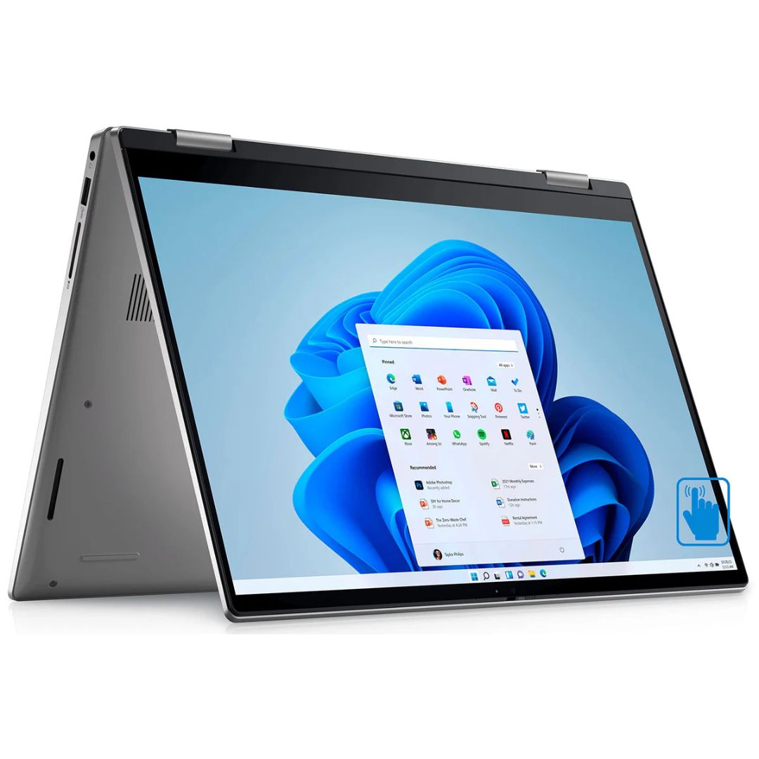 Dell Inspiron 2-in-1 14” FHD+ Touch Screen – i5-1235U - Iris Xe - 8GB RAM – 512GB SSD - i7420-5983SLV-PUS - Image 2