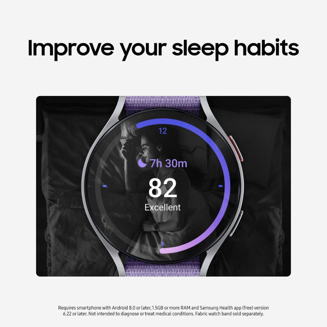 Samsung Galaxy Watch6 Aluminum Smartwatch 44mm BT - Graphite - SM-R940NZKAXAA - Image 2