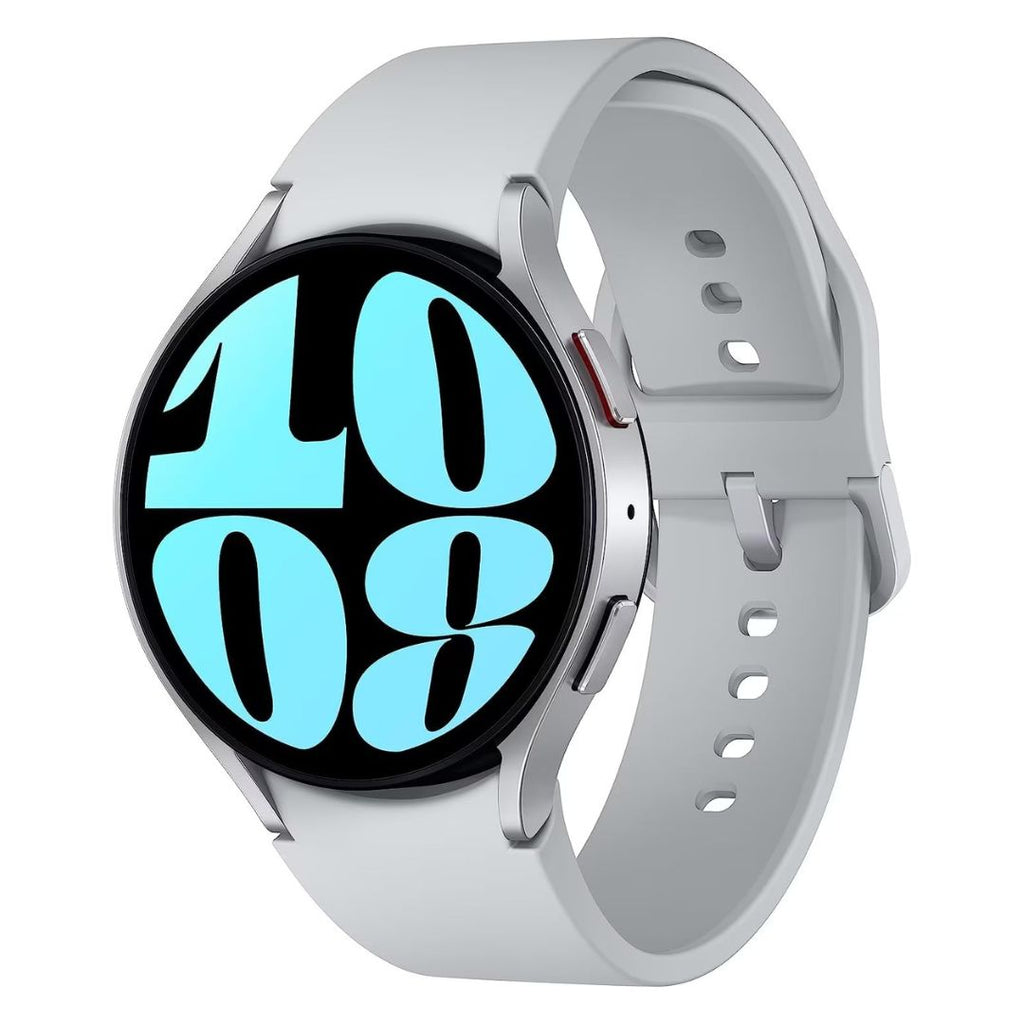 Samsung Galaxy Watch6 Aluminum Smartwatch 44mm BT - Silver - SM-R940NZSAXAA