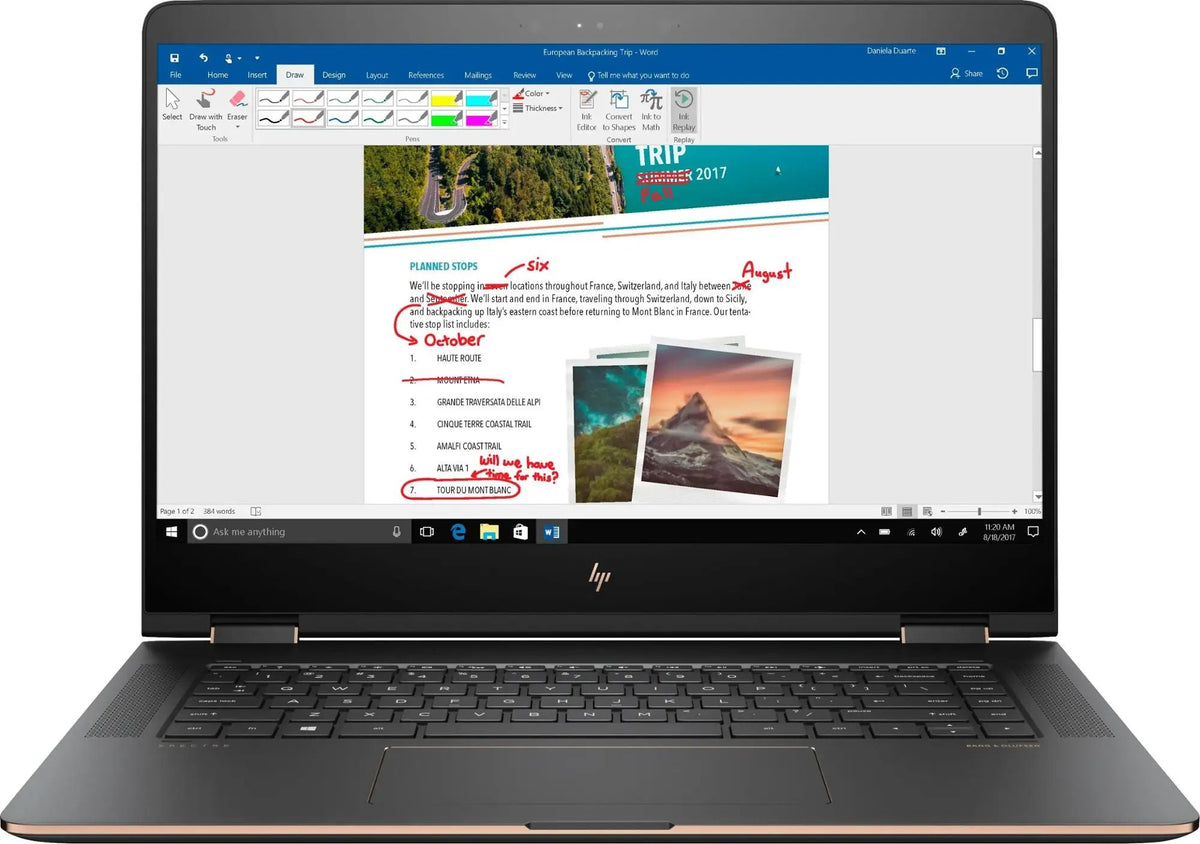 HP Spectre x360 2in1 UHD Touch-i7-8550U-16GB RAM-MX150 - 512GB SSD - 15-ch0011nr - Image 6