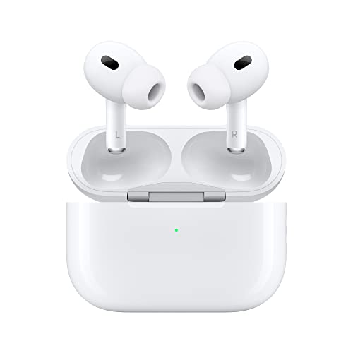 Apple - AirPods Pro (2nd generation) with MagSafe Case (USB‑C) - White - MTJV3AM/A - Image 2