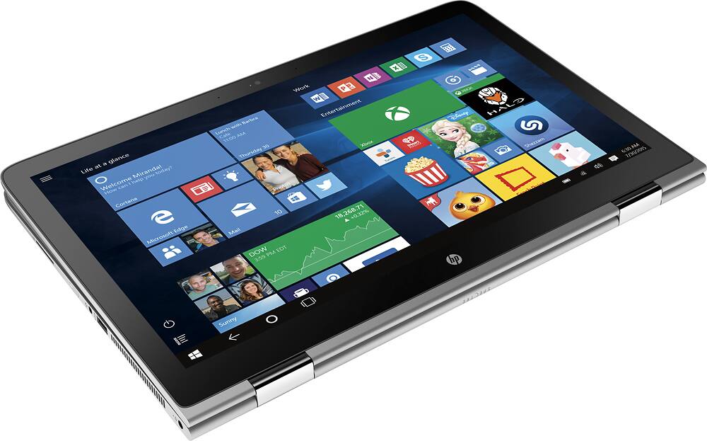 HP Spectre x360 2-in-1 15.6" 4K Touch-Screen Laptop - Intel Core i7-6500U - 16GB RAM - 256GB SSD - Silver - Image 12