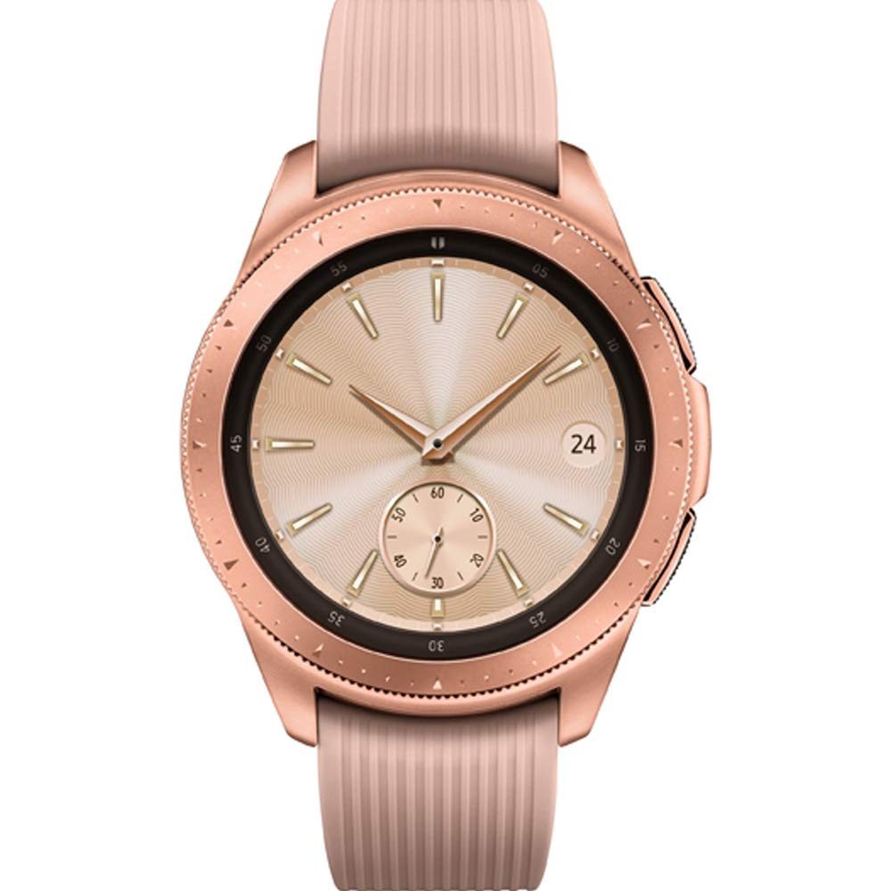 Samsung - Galaxy Watch Smartwatch 42mm Stainless Steel LTE SM-R815UZDAXAR GSM Unlocked - Rose Gold (Renewed) - Image 2