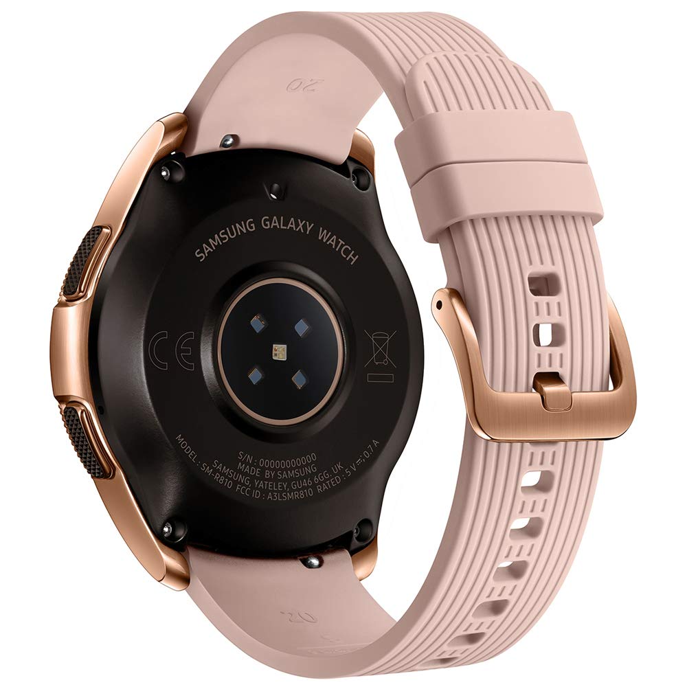 Samsung - Galaxy Watch Smartwatch 42mm Stainless Steel LTE SM-R815UZDAXAR GSM Unlocked - Rose Gold (Renewed) - Image 3