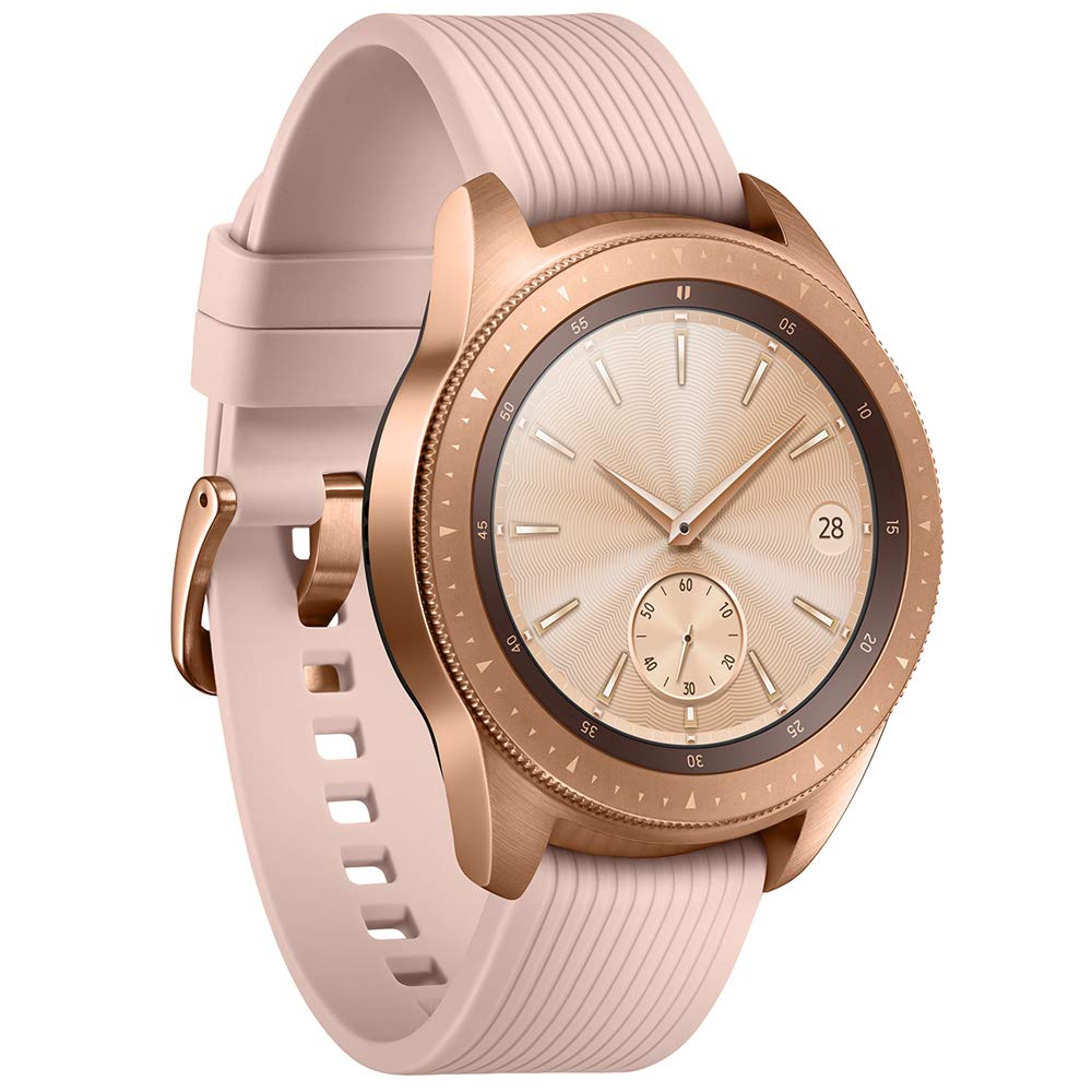 Samsung - Galaxy Watch Smartwatch 42mm Stainless Steel LTE SM-R815UZDAXAR GSM Unlocked - Rose Gold (Renewed) - Image 4