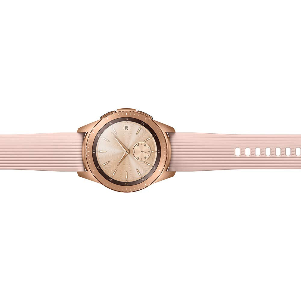 Samsung - Galaxy Watch Smartwatch 42mm Stainless Steel LTE SM-R815UZDAXAR GSM Unlocked - Rose Gold (Renewed) - Image 6