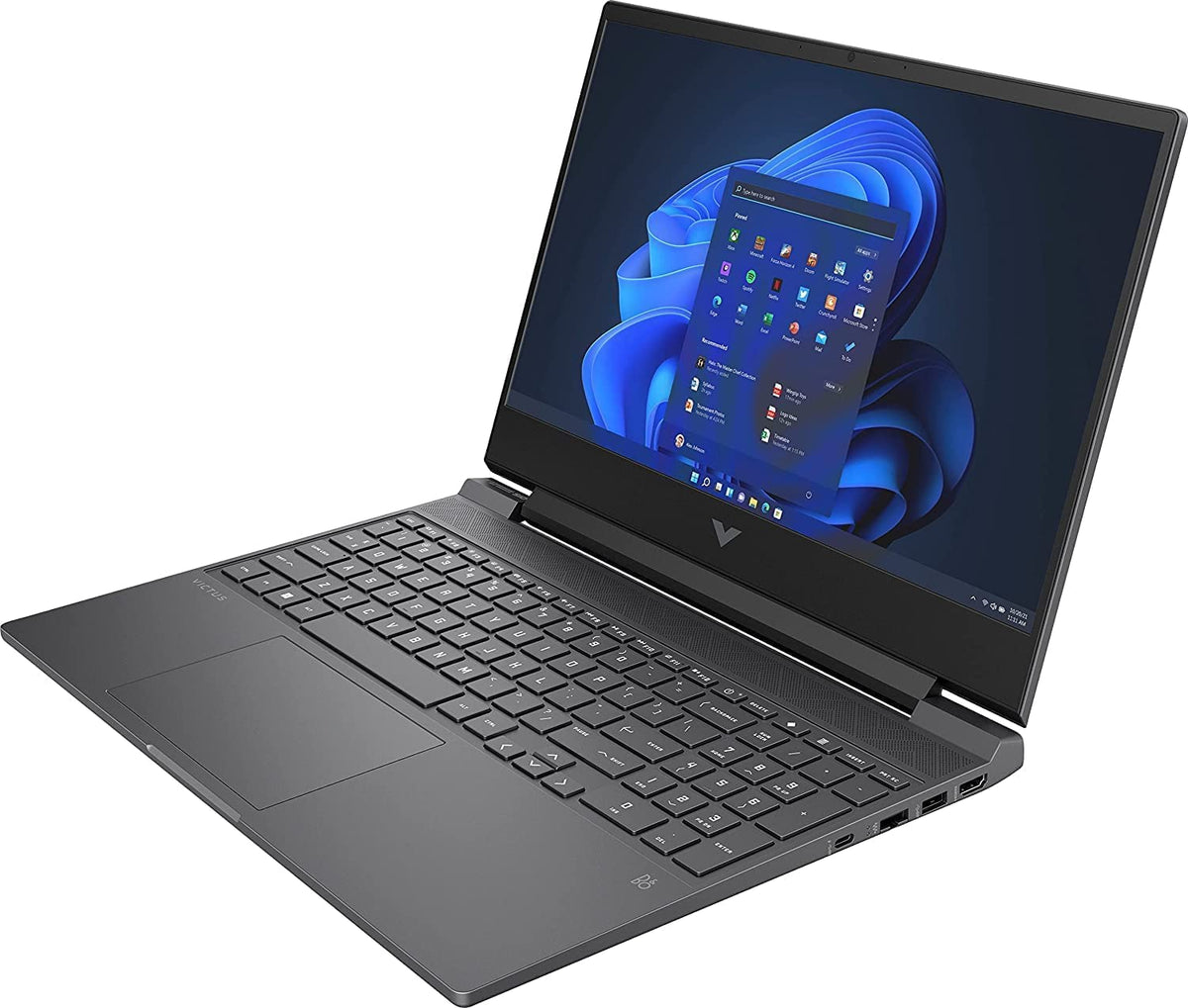 HP Victus - FHD 144hz - i7-12650H - 16GB RAM - RTX 3050 TI - 512GB SSD - Silver - Image 3