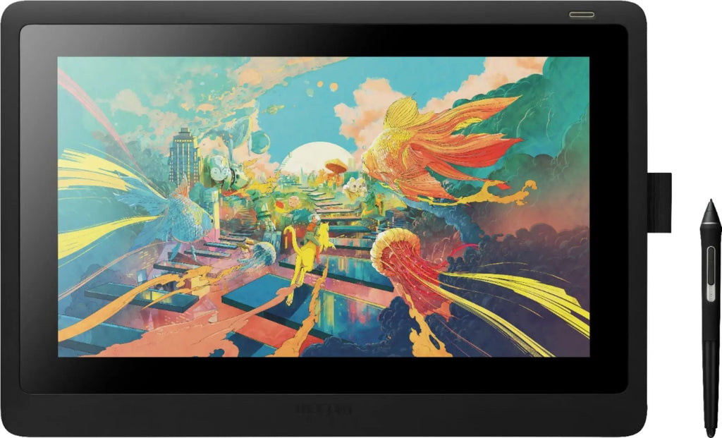 Wacom - Cintiq 16 Creative Pen Display Drawing Tablet - Black - DTK1660K0A