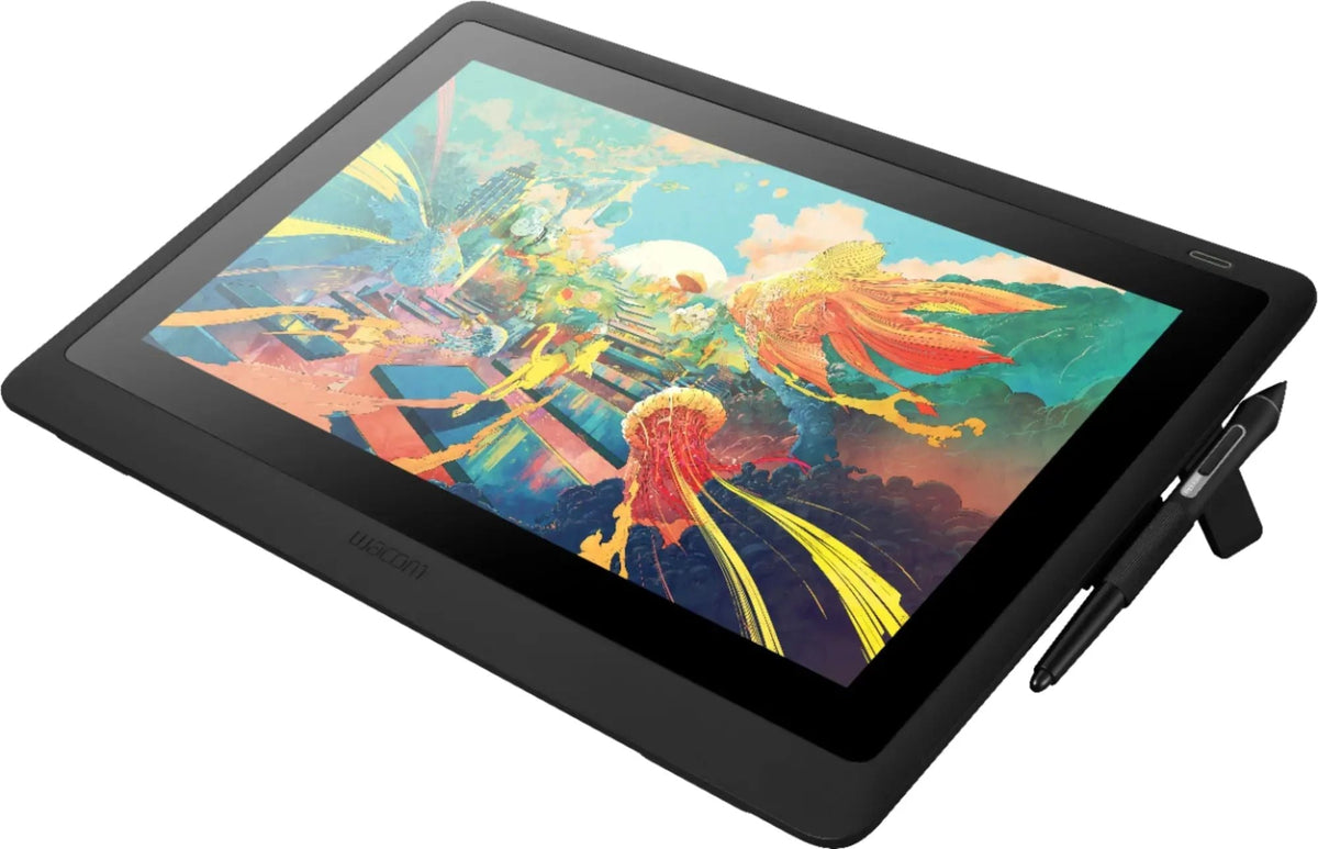 Wacom - Cintiq 16 Creative Pen Display Drawing Tablet - Black - DTK1660K0A - Image 3