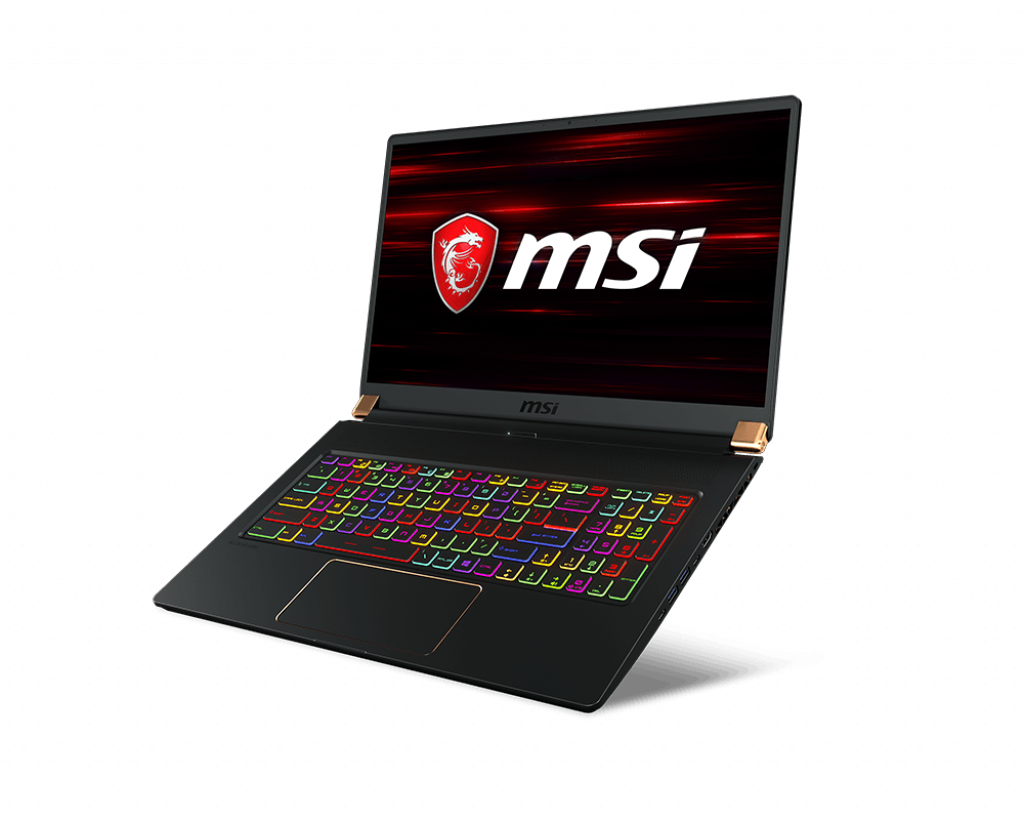 MSI GS75 Stealth 9SG-1074US - 17.3" FHD 144Hz - Intel Core i7-9750H - 32GB RAM - RTX 2080 Max-Q - 1TB SSD - Black - Image 2