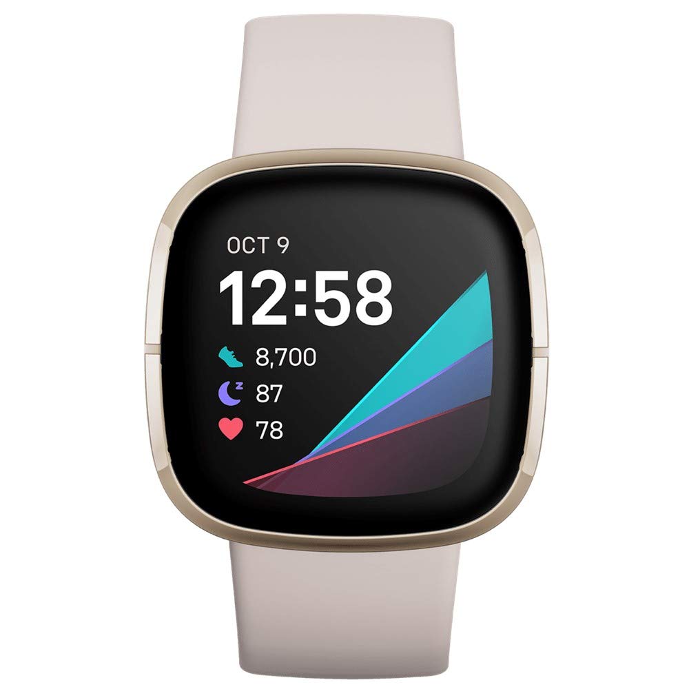 Fitbit Sense Advanced Health Smartwatch – Soft Gold – FB512GLWT - Image 2