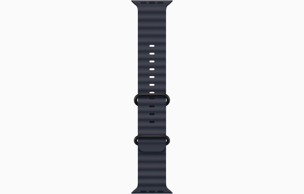 Apple Watch Ultra 2 (GPS+Cellular) 49mm Titanium Case with Black Ocean Band - Black - Image 4