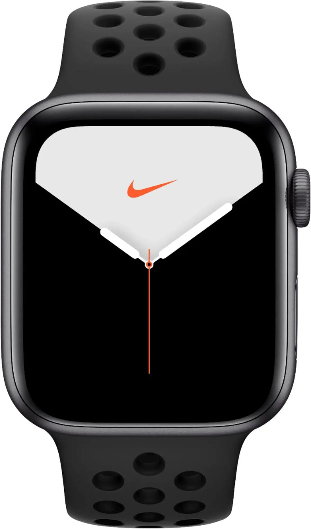Nike Series 5 GPS + Cellular 44mm Space Gray Aluminum Case - Anthracite/Black Nike Sport Band - MX3A2LL/A - Image 2