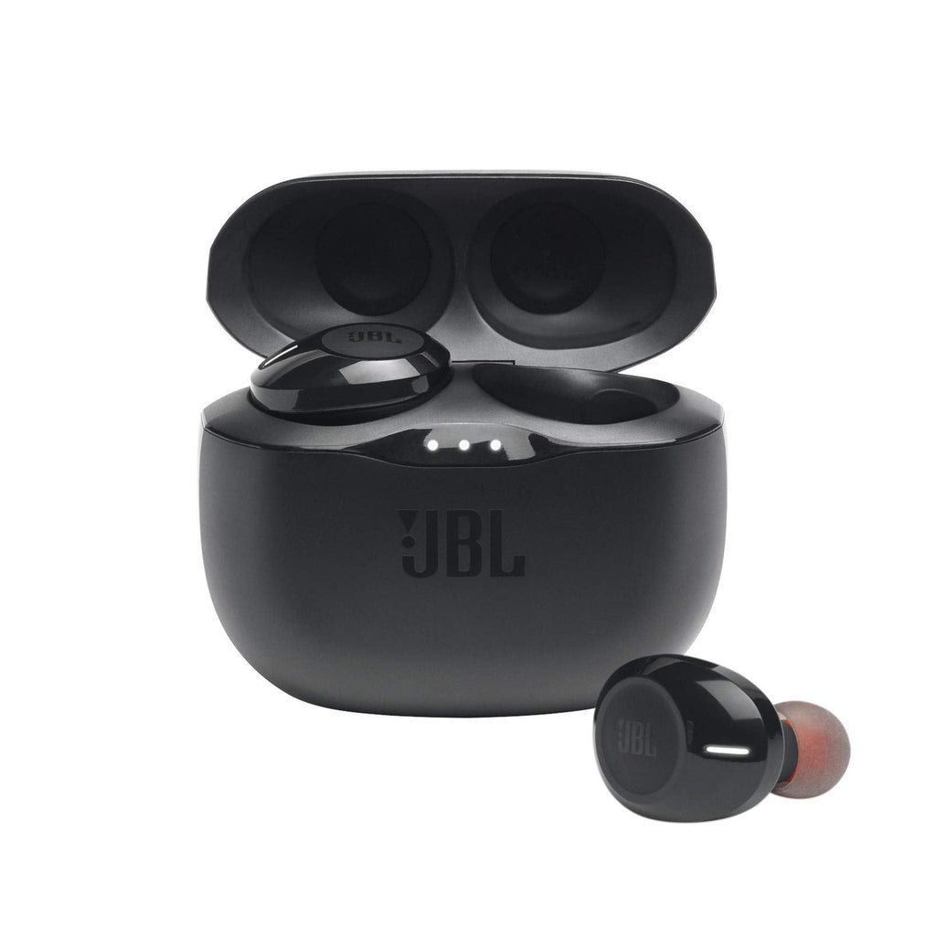 JBL - True Wireless In-ear Headphones - Black - JBLT125TWSBLKAM - Image 2