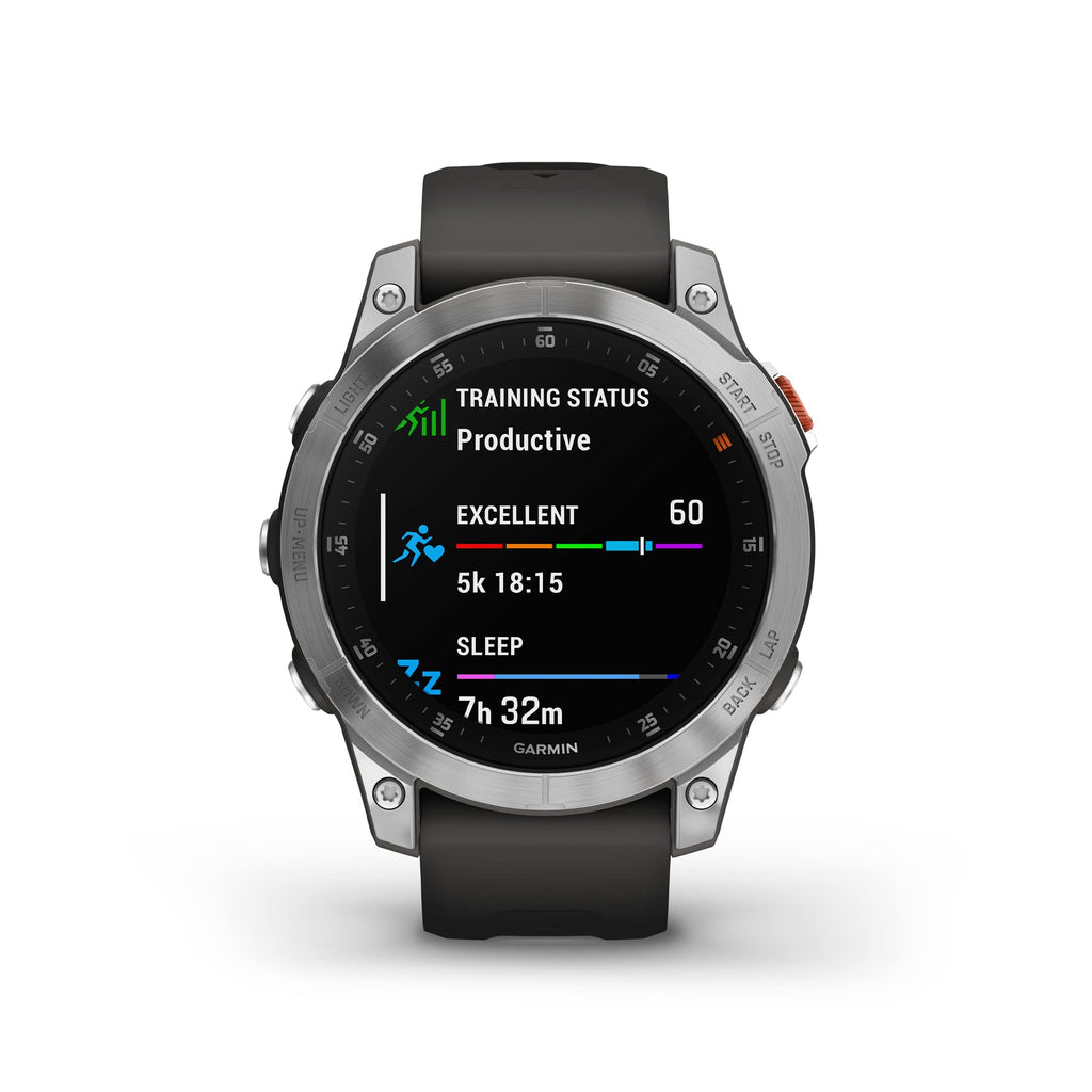 Garmin - epix (Gen 2) GPS Smartwatch 47mm Fiber-reinforced polymer - Steel - 010-02582-00 - Image 2