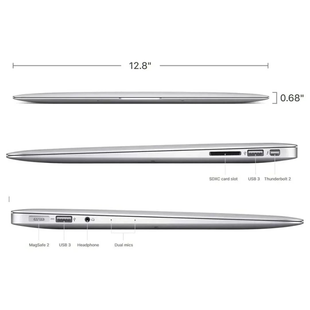 Apple MacBook Air 13" - Intel Core i5 - 8GB RAM - 256GB SSD (2017) - Silver - MQD42LL/A - Image 5