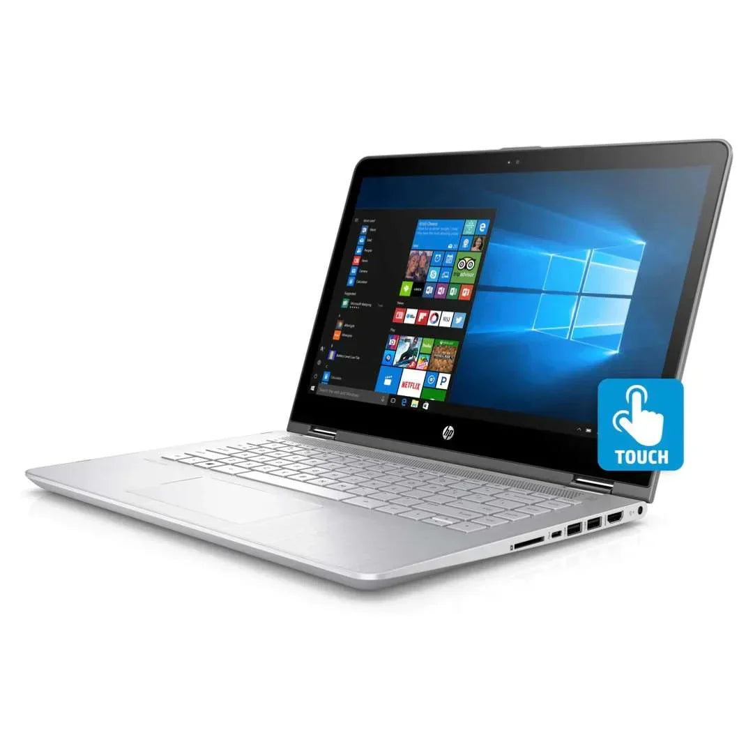 HP Pavilion x360 – 14" 2-in-1 FHD Touch – i5-8250U – 8GB RAM – 256GB SSD – Natural Silver - 14-ba125cl - Image 3
