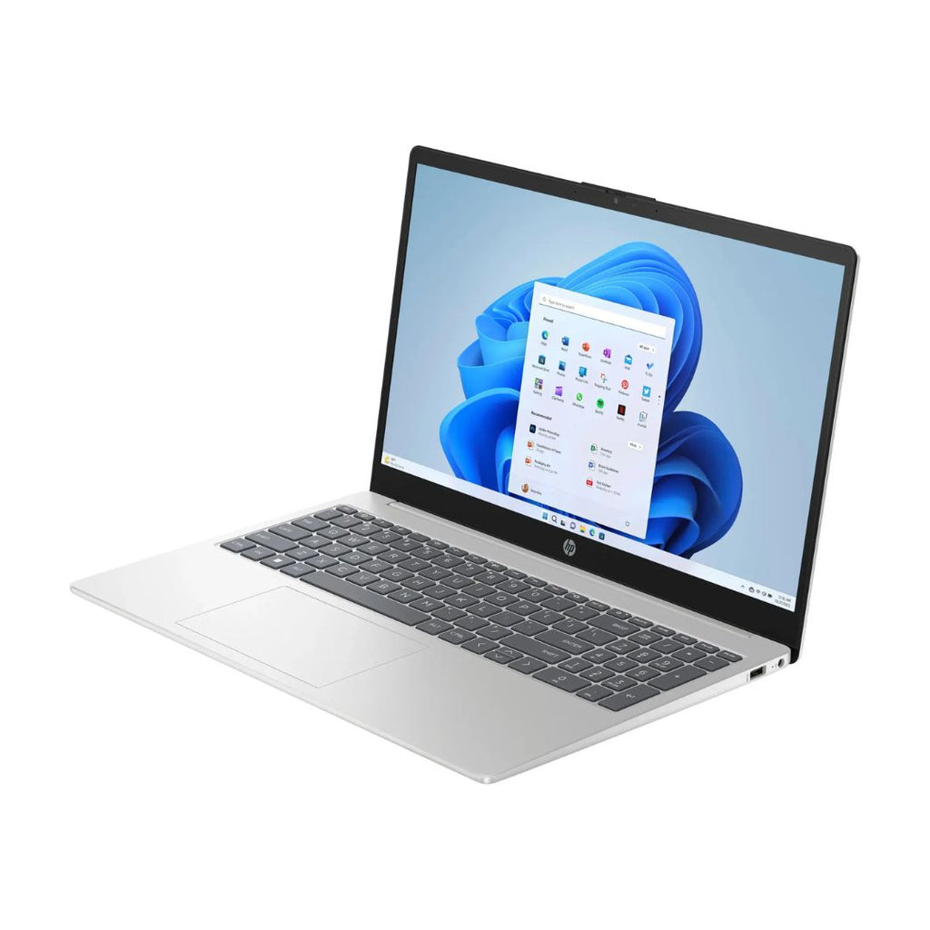 HP – 15.6" FHD Laptop – AMD Ryzen 5 7520U – 16GB RAM – 256GB SSD – Natural Silver – 15-fc0093dx - Image 2