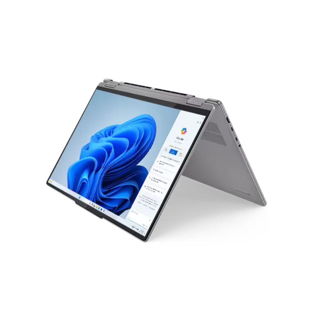 Lenovo Yoga 7 2-in-1 16" FHD+ Touchscreen Laptop - AMD Ryzen 5 8640HS - 8GB RAM - 512GB SSD - Arctic Grey - Image 2