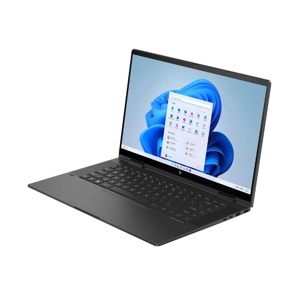 HP - Envy 2-in-1 15.6" Full HD Touch-Screen Laptop - AMD Ryzen 5 7530U - 8GB RAM - 256GB SSD - Nightfall Black - Image 2