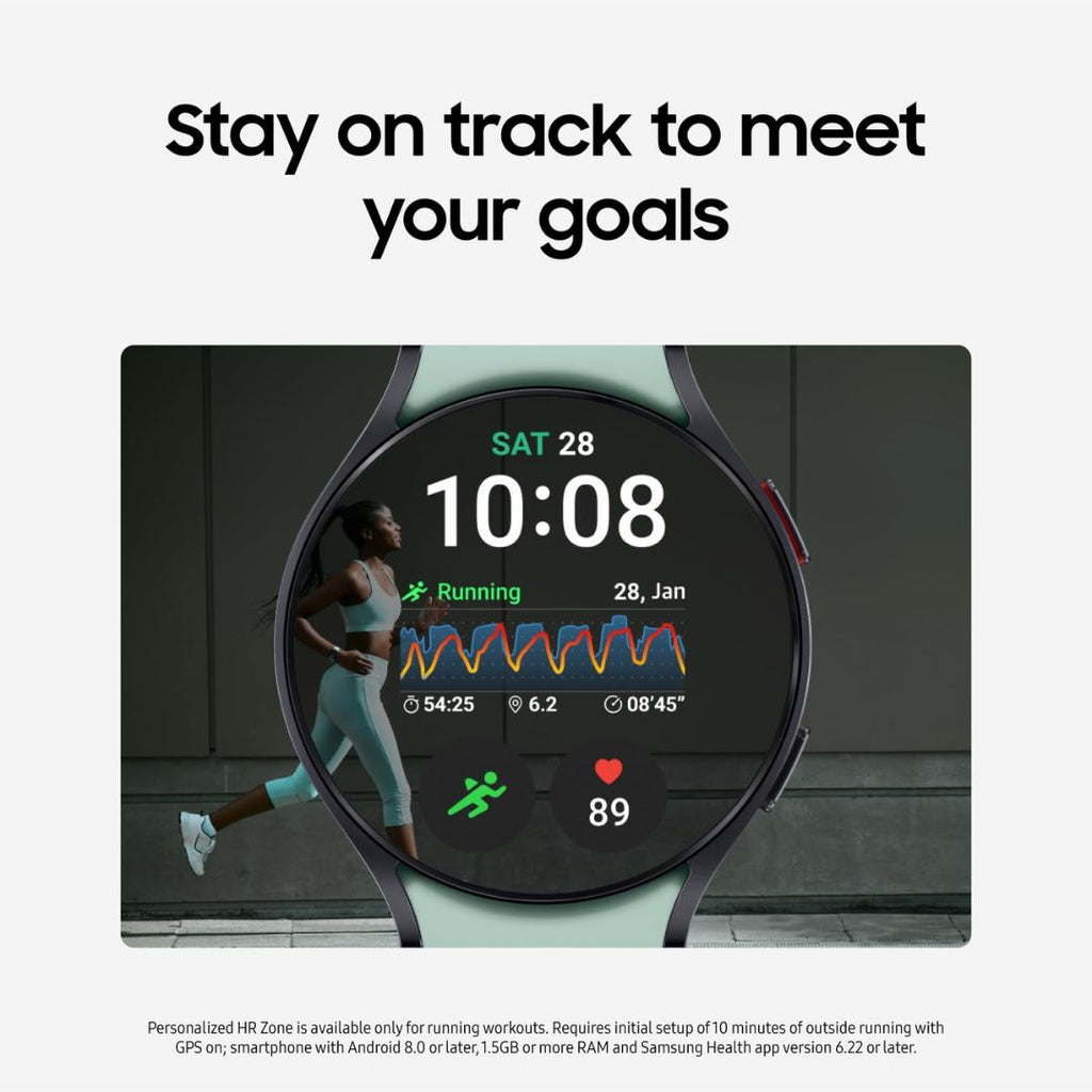 Samsung Galaxy Watch6 Aluminum Smartwatch 44mm BT - Graphite - SM-R940NZKAXAA - Image 3