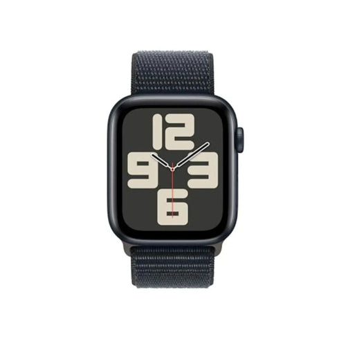 Apple Watch SE 2nd Generation (GPS) 44mm Midnight Aluminum Case with Midnight Sport Loop - MREA3LL/A - Image 2