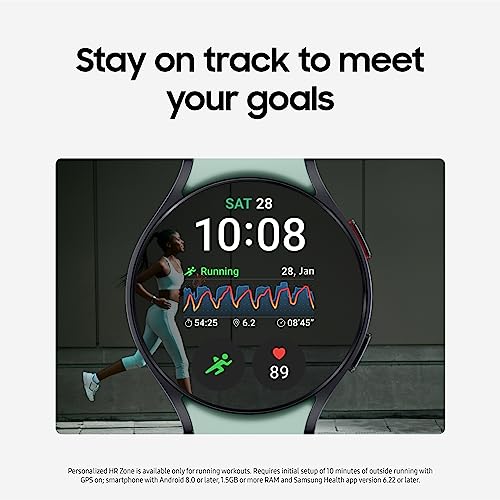 Samsung Galaxy Watch6 Aluminum Smartwatch 40mm - Bluetooth - Cream - SM-R930NZEAXAA - Image 3