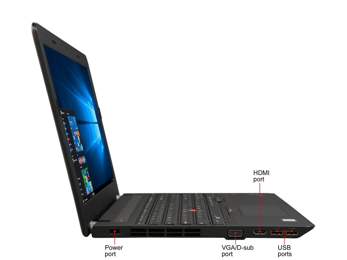 Lenovo ThinkPad E570 15.6" - i5-7200U - 8GB RAM - 256GB SSD - DVDRW - 20H500A9US - Image 4