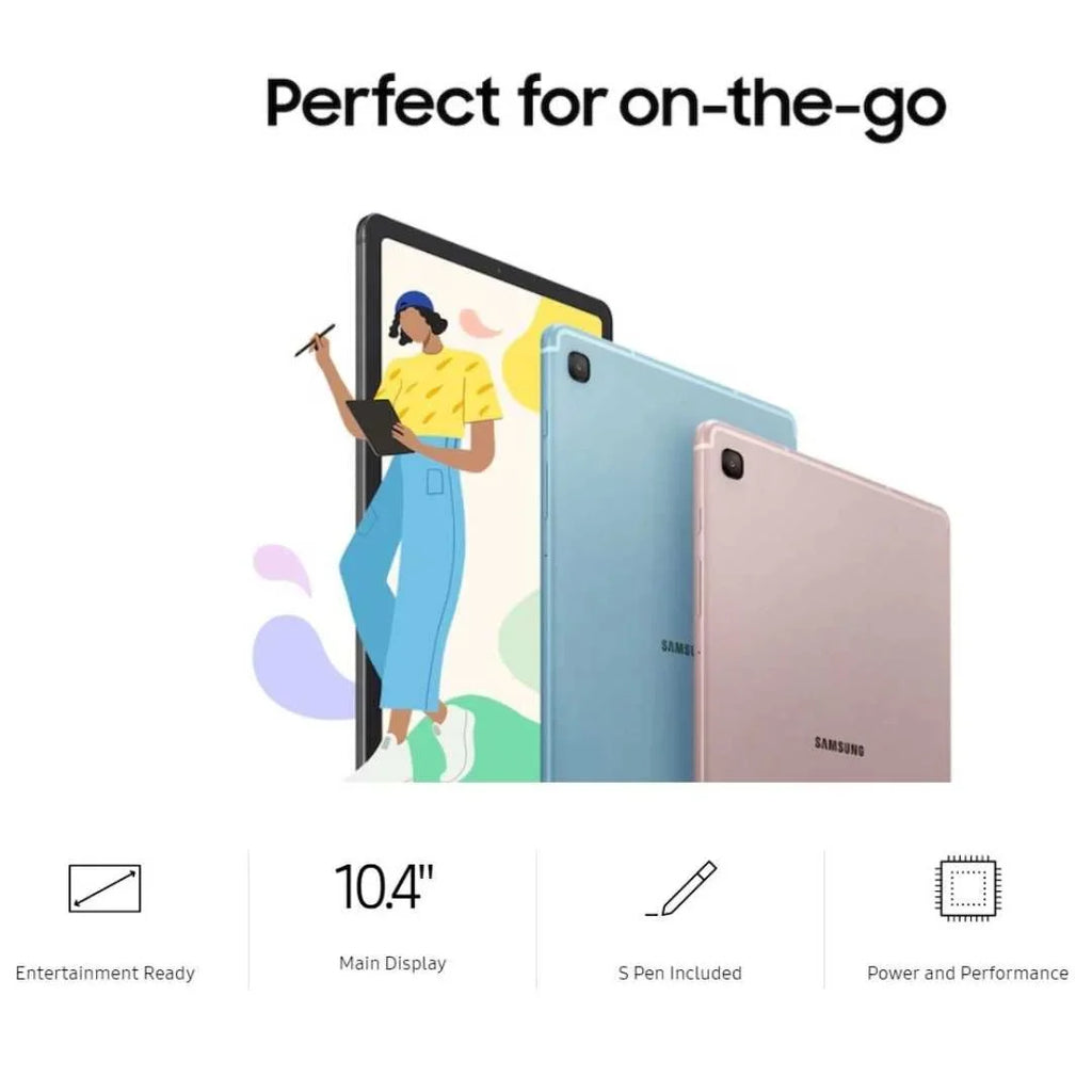 Samsung Galaxy Tab S6 Lite - 10.4" - 128GB - Chiffon Rose - SM-P610NZIEXAR - Image 8