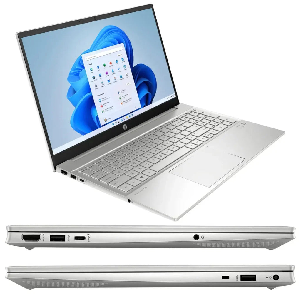 HP Pavilion - FHD Touch - i5-1235U - 12GB RAM - 512GB SSD - Silver - 15-eg2053cl - Image 3