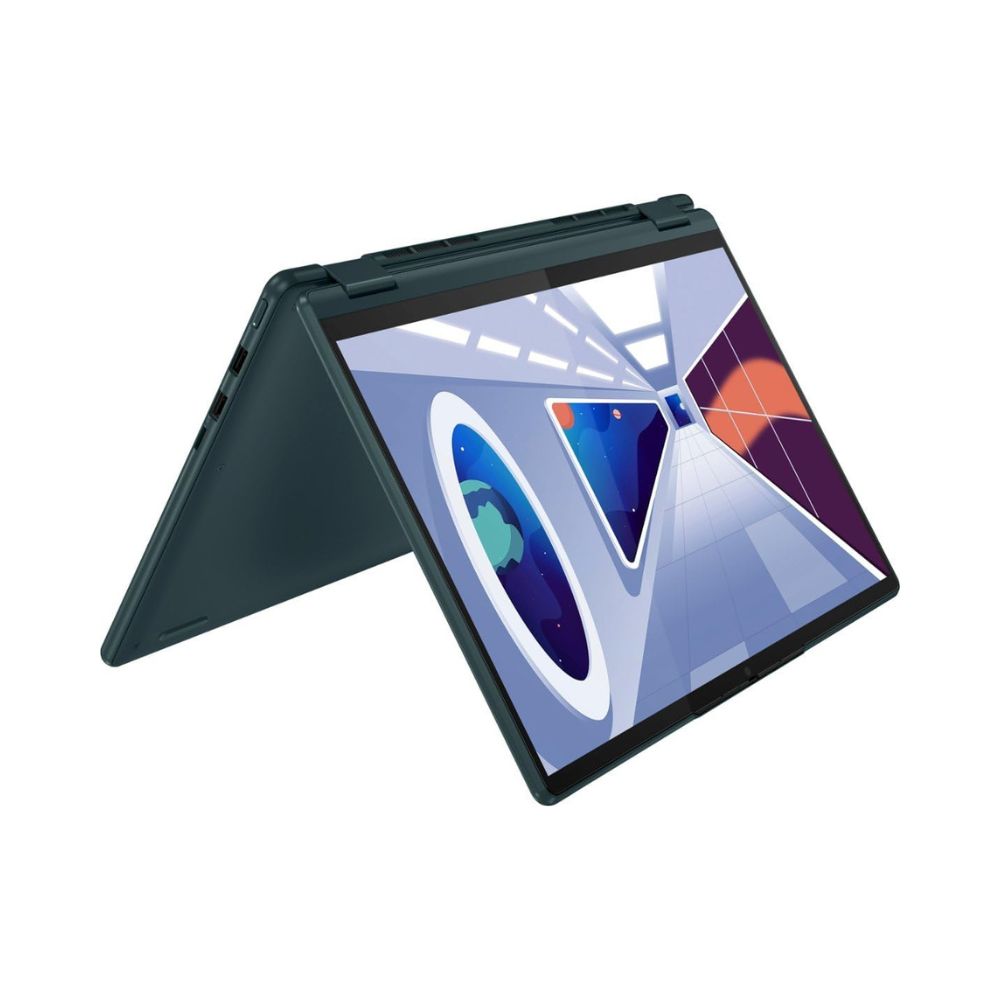 Lenovo - Yoga 6 2-in-1 13.3" WUXGA (1920 x 1200) Touch Laptop - Ryzen 5 7530U - 8GB RAM - 256GB SSD - Dark Teal - Image 3