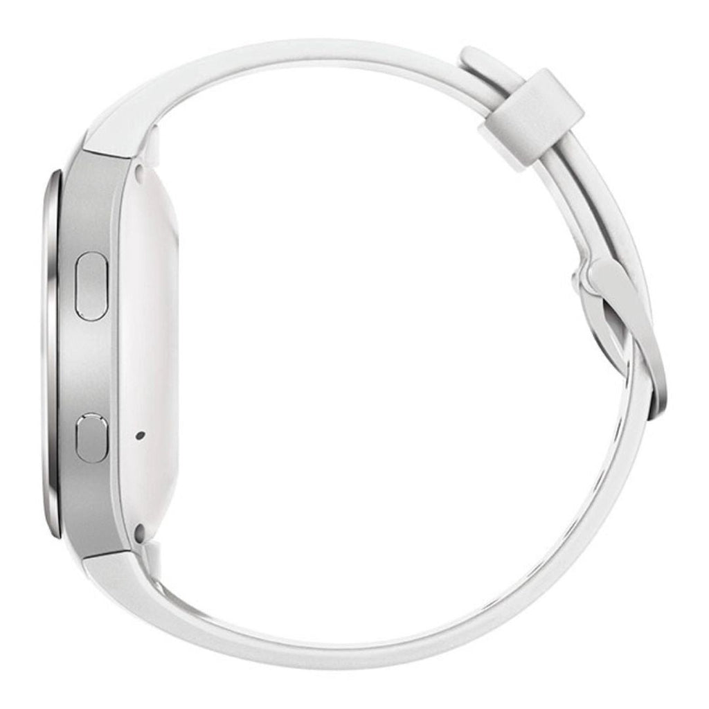 AT&T - Samsung Gear S2 Smartwatch - Silver with White Band - SM-R730AZWAATT - Image 3