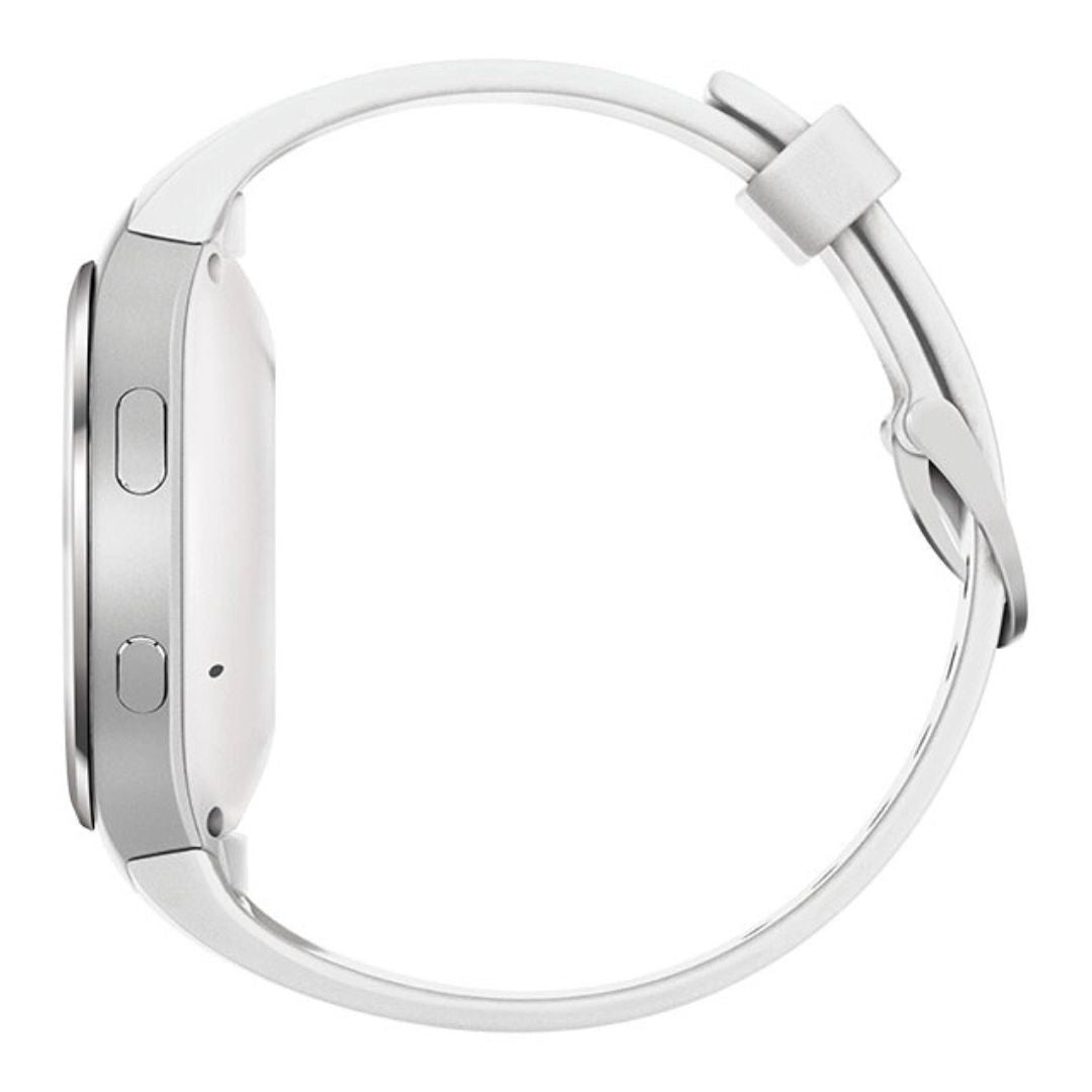 AT&T - Samsung Gear S2 Smartwatch - Silver with White Band - SM-R730AZWAATT - Image 3