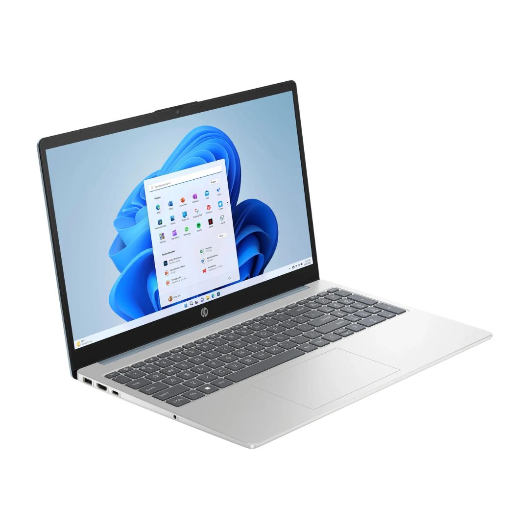 HP – 15.6" FHD Laptop – AMD Ryzen 5 7520U – 16GB RAM – 256GB SSD – Natural Silver – 15-fc0093dx - Image 3