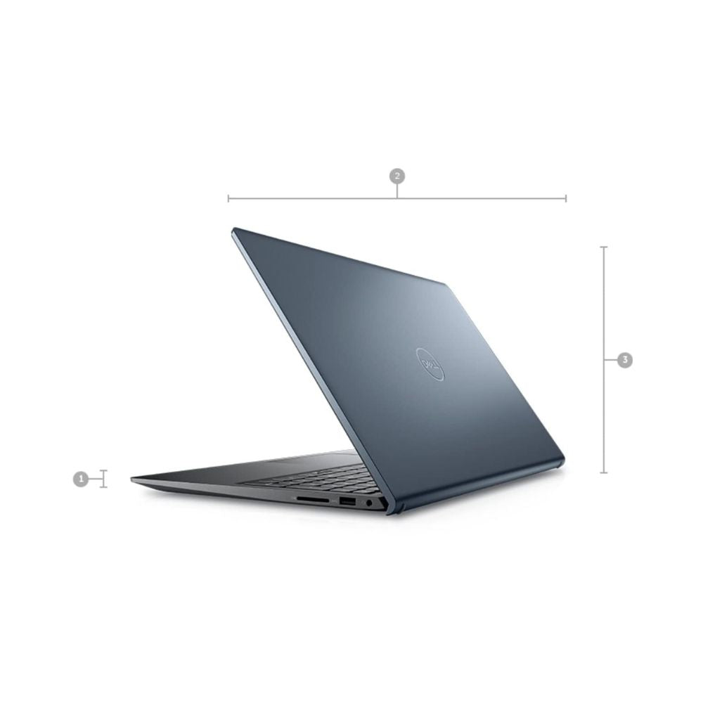 Dell Inspiron 5515 15.6" FHD Touch - Ryzen5 5500U - 8GB RAM-256GB SSD - Silver - Image 3