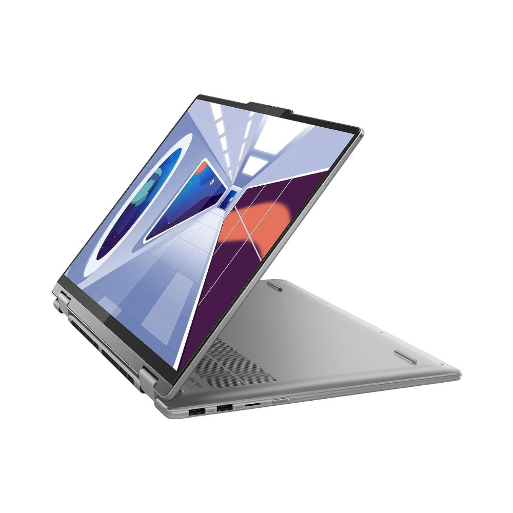 Lenovo - Yoga 7 16" WUXGA 2 in 1 Touch Screen Laptop - AMD Ryzen 5 7535U - 8GB RAM - 512GB SSD - Arctic Grey - Image 3