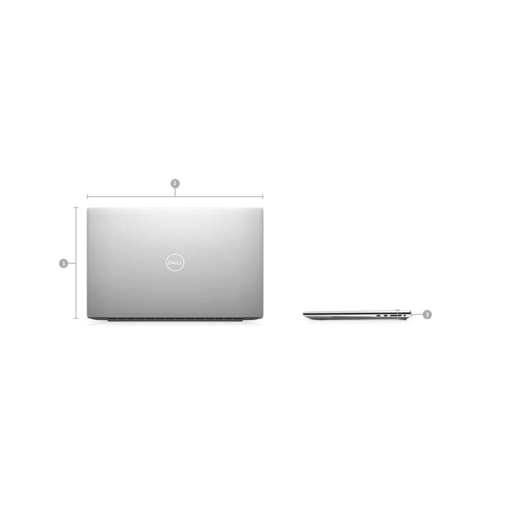 Dell XPS 17 9710 - FHD+ - i7-11800H - 16GB RAM - RTX 3050 - 512GB SSD - Silver - Image 3