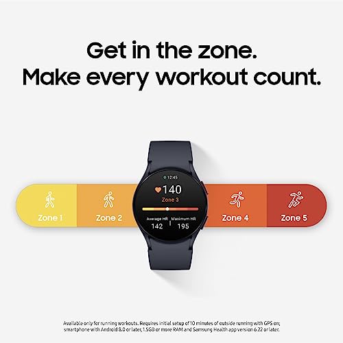 Samsung Galaxy Watch6 Aluminum Smartwatch 40mm - Bluetooth - Cream - SM-R930NZEAXAA - Image 5