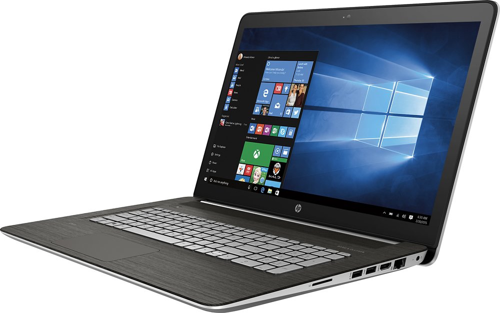 HP ENVY 17.3" Touch-Screen - i7-5500U - 16GB RAM - GeForce 940M - 1TB HDD - Linear Carbon/Natural Silver - Image 7