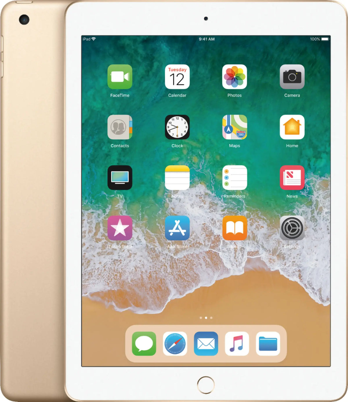 2017 Apple iPad (5th generation) with WiFi - 32GB - Gold - MPGT2LL/A - Image 3