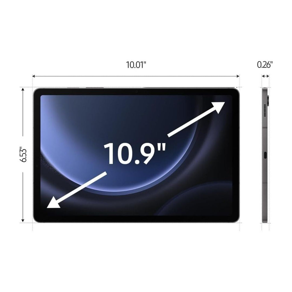 T-Mobile Samsung Galaxy Tab S9 FE 10.9 - with S-Pen - 128GB - Gray - SM-X518UZAAXAU - Image 4