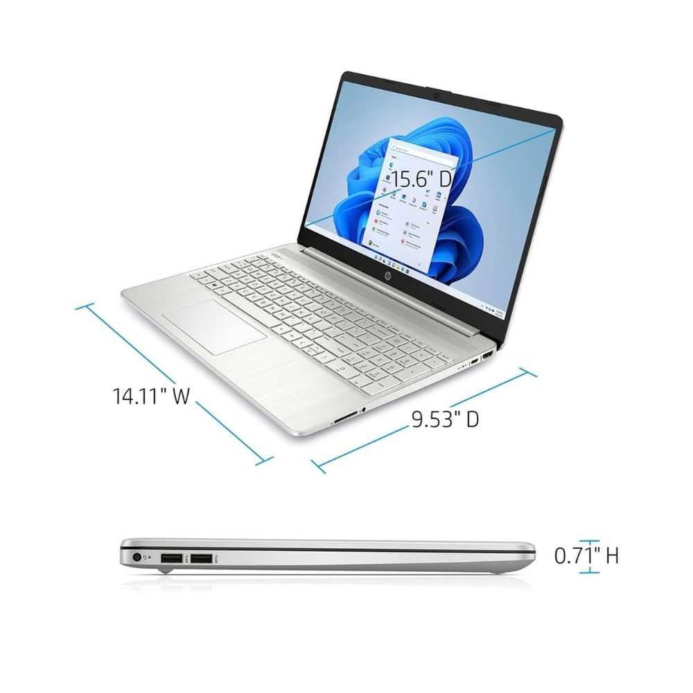 HP Laptop - i7-1255U - Silver - 16GB RAM - 512GB SSD - 15-dy5073dx - Image 4